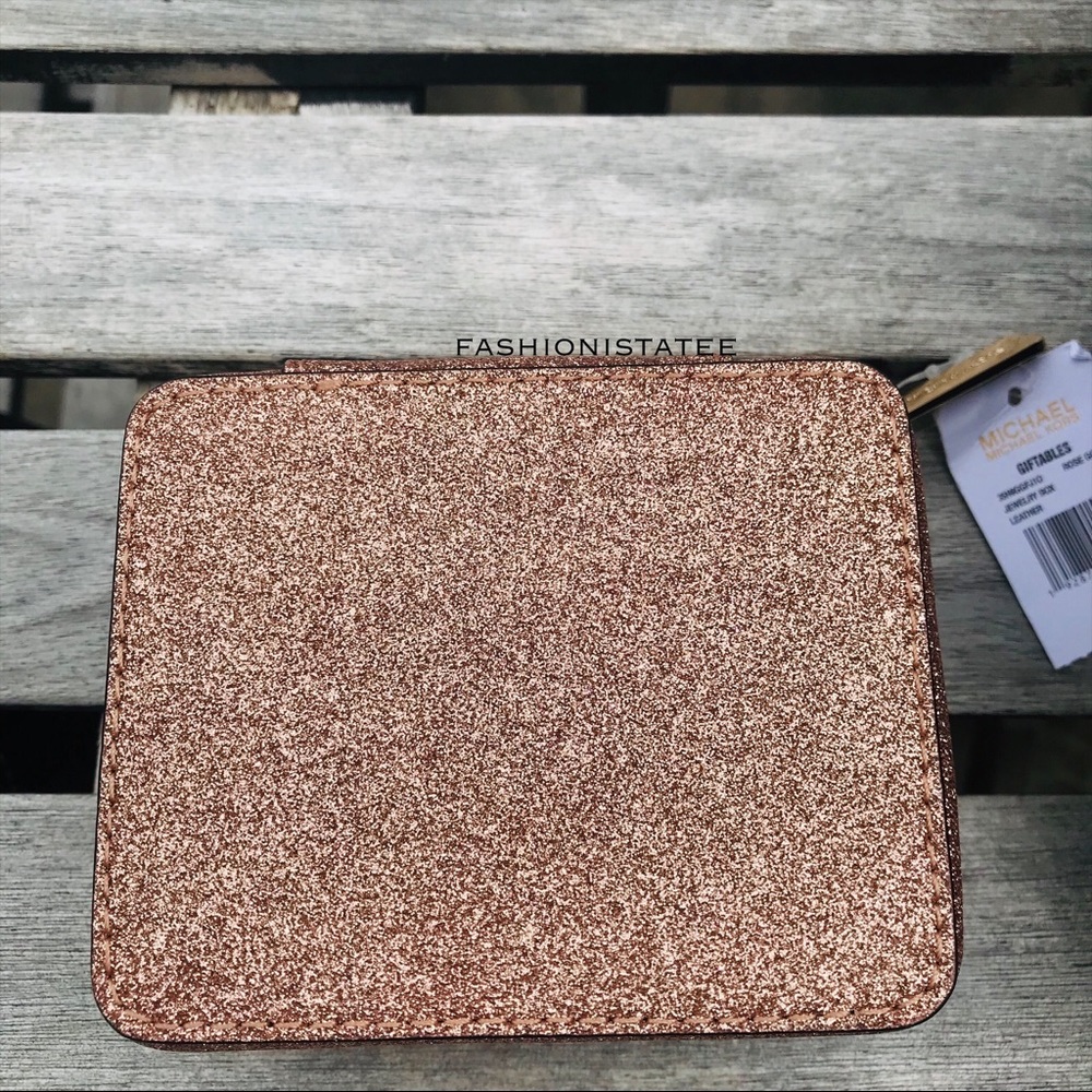 Michael Kors giftables jewelry box Rose gold new - Picture 7 of 8